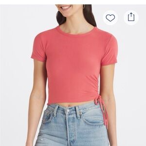 Coral Tie-Side/Ruche Top